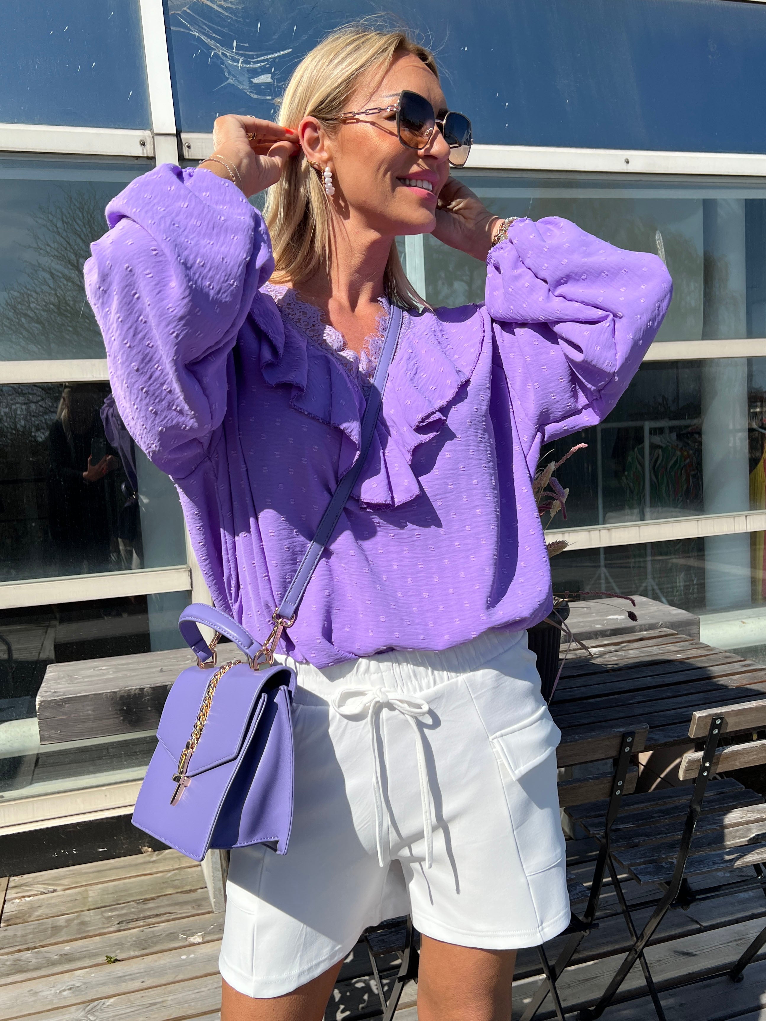 Zelma - Shorts med fickor